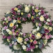 Pastel wreath 