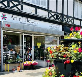 Art of Flowers florist shop in Blyth